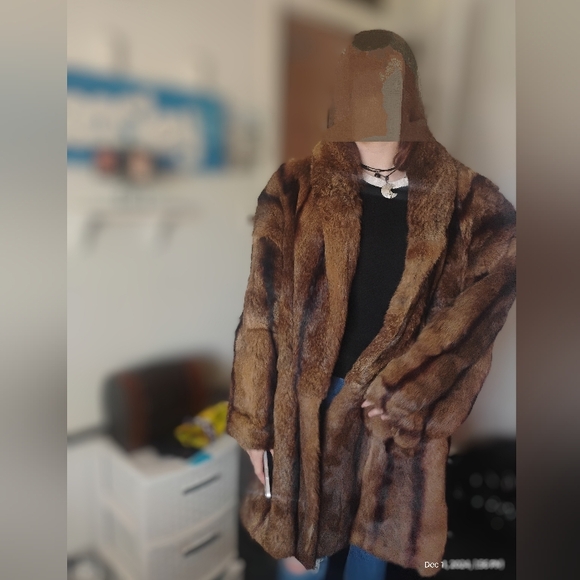 Polo Norte rabbit fur coat - Picture 2 of 3